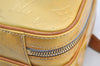 Authentic Louis Vuitton Vernis Murray Backpack Yellow M91038 LV 1720K