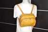 Authentic Louis Vuitton Vernis Murray Backpack Yellow M91038 LV 1720K