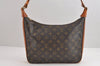 Authentic Louis Vuitton Monogram Boulogne 30 Shoulder Cross Bag Old Model 1721J
