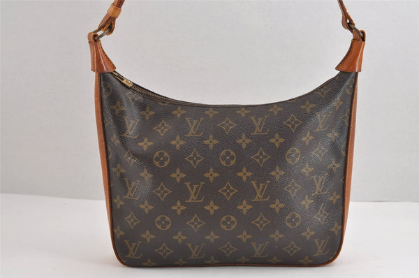 Authentic Louis Vuitton Monogram Boulogne 30 Shoulder Cross Bag Old Model 1721J