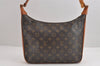 Authentic Louis Vuitton Monogram Boulogne 30 Shoulder Cross Bag Old Model 1721J