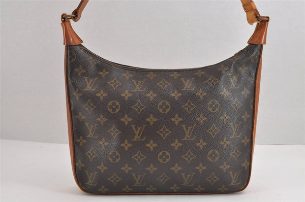 Authentic Louis Vuitton Monogram Boulogne 30 Shoulder Cross Bag Old Model 1721J