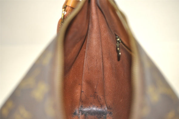 Authentic Louis Vuitton Monogram Boulogne 30 Shoulder Cross Bag Old Model 1721J