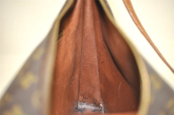 Authentic Louis Vuitton Monogram Boulogne 30 Shoulder Cross Bag Old Model 1721J