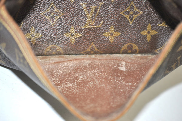 Authentic Louis Vuitton Monogram Compiegne 23 Clutch Hand Bag M51847 LV 1722I