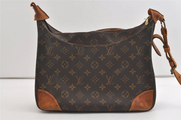 Authentic Louis Vuitton Monogram Boulogne 30 Shoulder Bag M52165 Junk 1722J