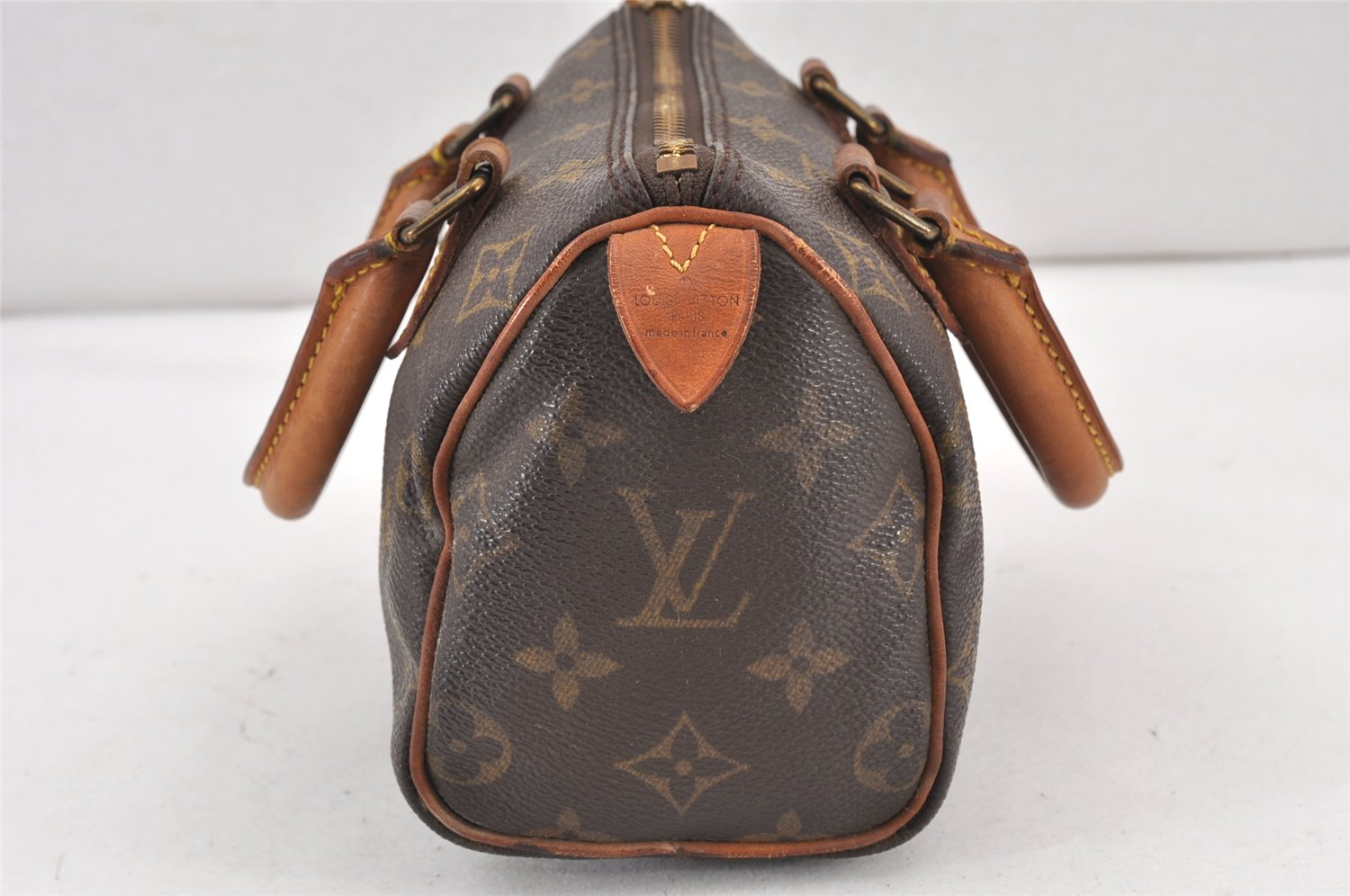 Authentic Louis Vuitton Monogram Mini Speedy Hand Bag Purse Old Model LV 1722K