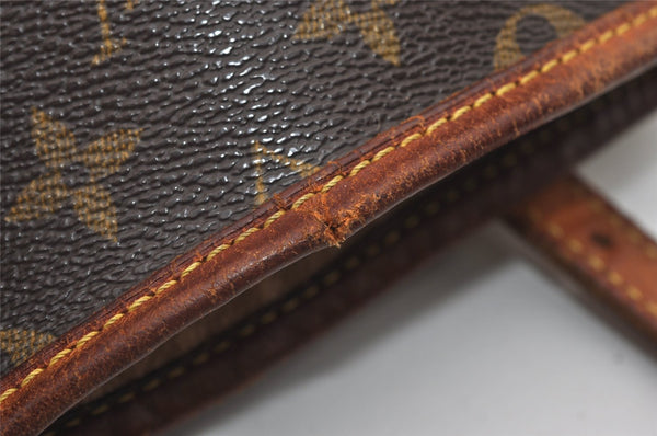 Authentic Louis Vuitton Monogram Bucket PM Shoulder Tote Bag M42238 LV 1724I