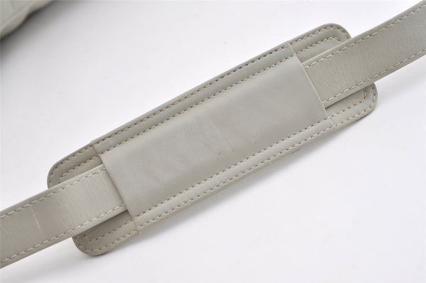 Authentic Louis Vuitton Monogram Defile Clarkson Shoulder Bag M92358 Gray 1724J