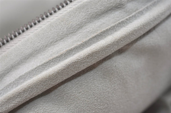 Authentic Louis Vuitton Monogram Defile Clarkson Shoulder Bag M92358 Gray 1724J