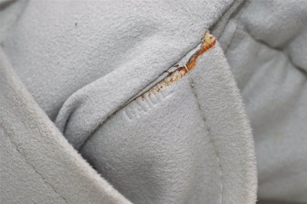 Authentic Louis Vuitton Monogram Defile Clarkson Shoulder Bag M92358 Gray 1724J