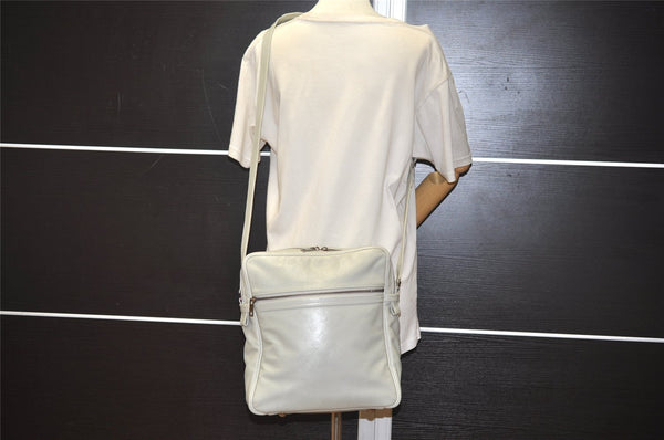 Authentic Louis Vuitton Monogram Defile Clarkson Shoulder Bag M92358 Gray 1724J