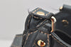 Authentic GUCCI Guccissima Sukey Shoulder Tote Bag GG Leather 211944 Blue 1724K
