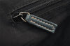 Authentic GUCCI Guccissima Sukey Shoulder Tote Bag GG Leather 211944 Blue 1724K