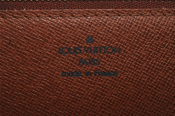 Authentic Louis Vuitton Monogram Bordeaux M51798 2Way Shoulder Clutch Bag 1725I