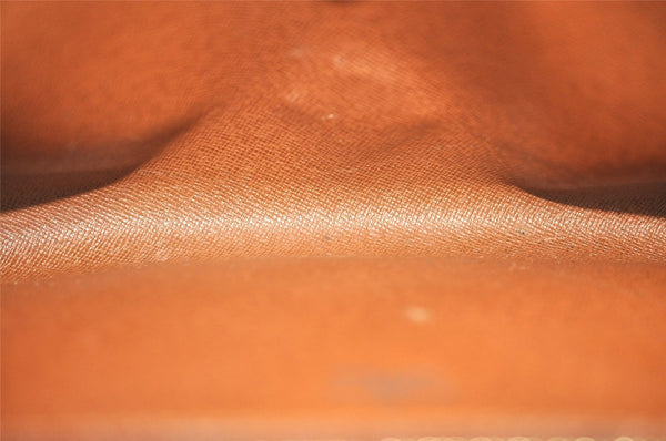 Authentic Louis Vuitton Monogram Bordeaux M51798 2Way Shoulder Clutch Bag 1725I