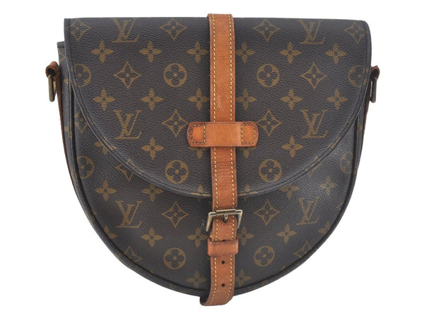 Auth Louis Vuitton Monogram Chantilly GM Shoulder Cross Bag M51232 LV Junk 1730I