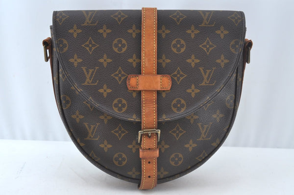 Auth Louis Vuitton Monogram Chantilly GM Shoulder Cross Bag M51232 LV Junk 1730I