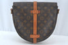 Auth Louis Vuitton Monogram Chantilly GM Shoulder Cross Bag M51232 LV Junk 1730I