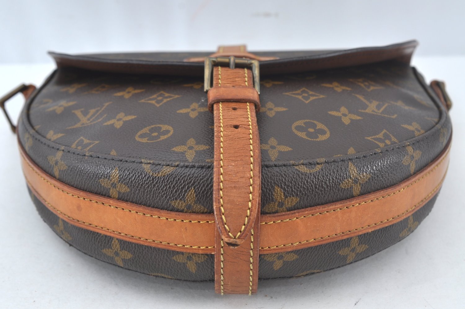 Auth Louis Vuitton Monogram Chantilly GM Shoulder Cross Bag M51232 LV Junk 1730I