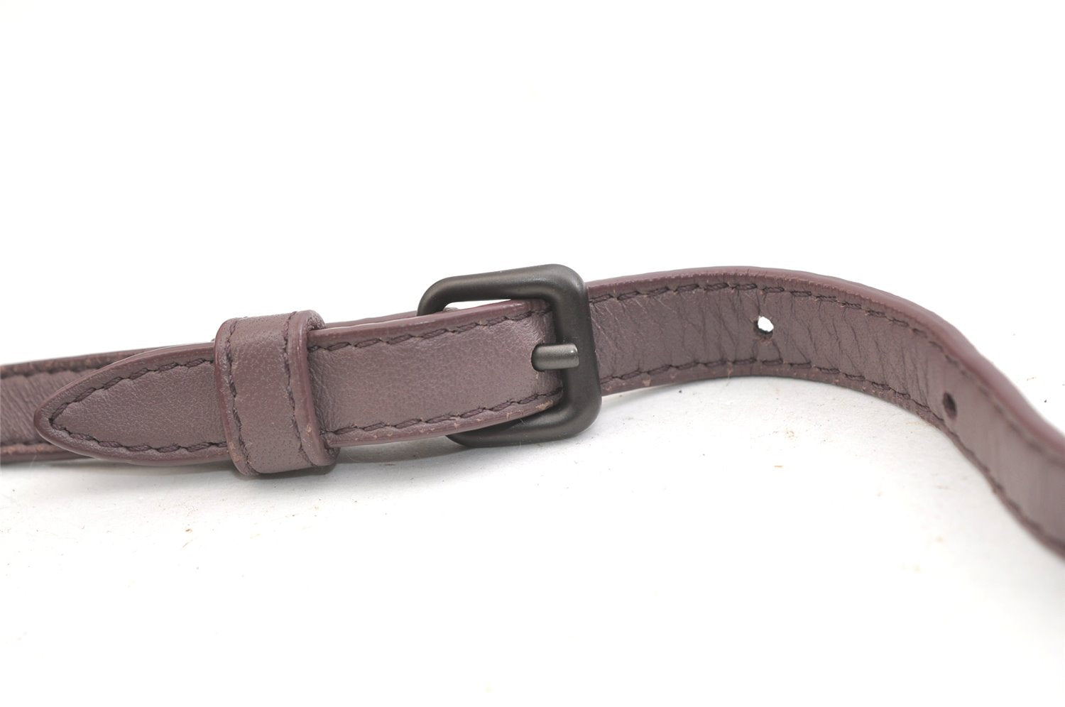 Authentic BOTTEGA VENETA Intrecciato Leather Shoulder Crossbody Bag Purple 1730K
