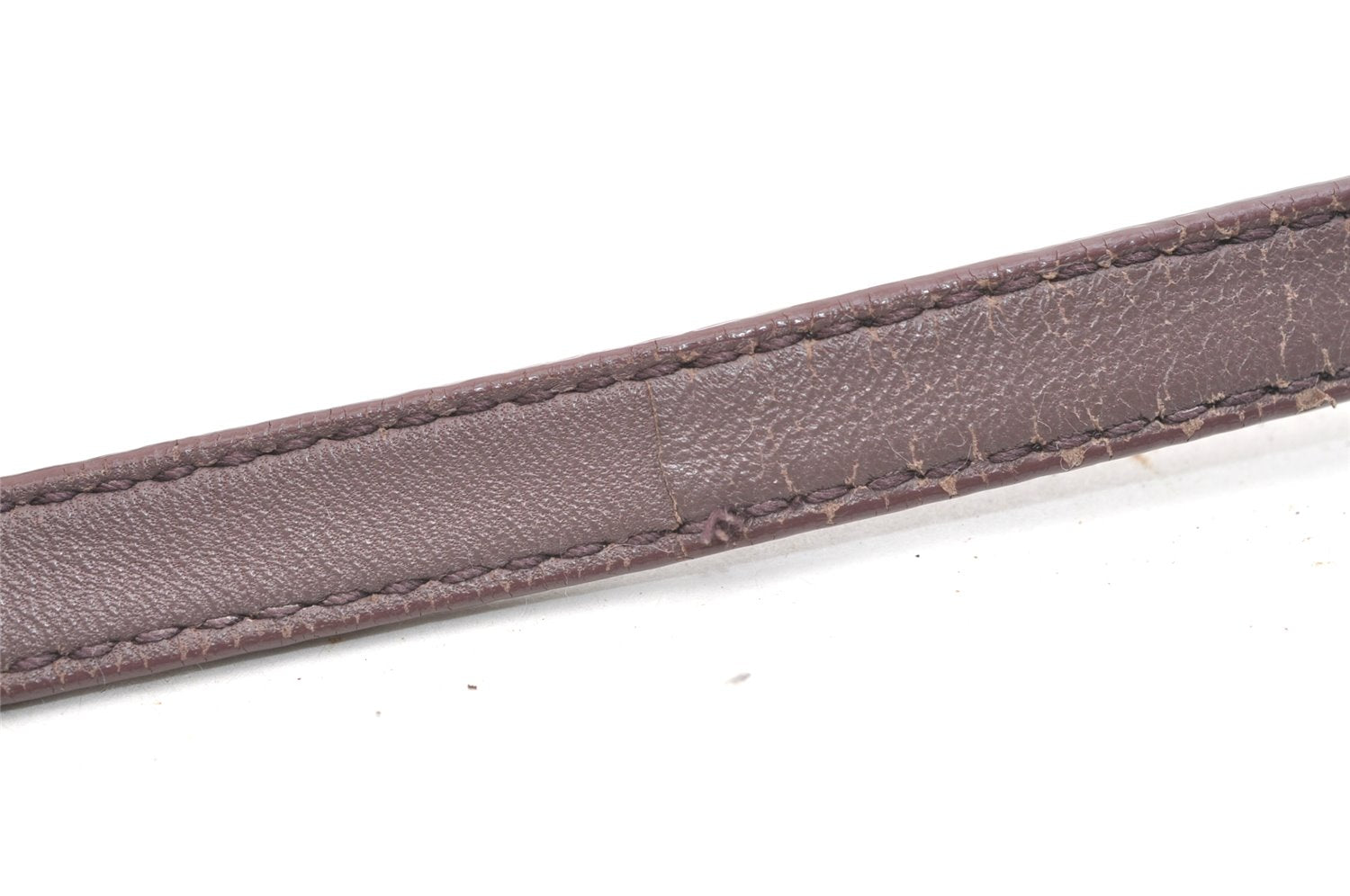 Authentic BOTTEGA VENETA Intrecciato Leather Shoulder Crossbody Bag Purple 1730K