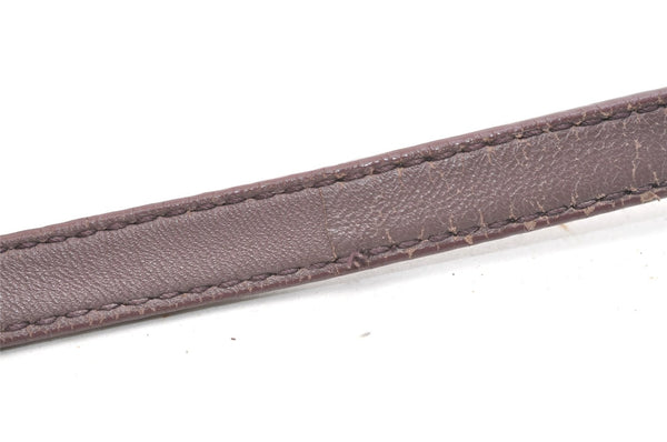 Authentic BOTTEGA VENETA Intrecciato Leather Shoulder Crossbody Bag Purple 1730K