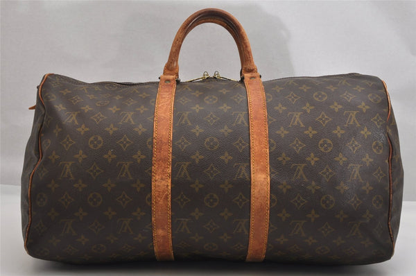 Authentic Louis Vuitton Monogram Keepall 50 Travel Boston Bag Old Model LV 1732K