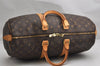 Authentic Louis Vuitton Monogram Keepall 45 Travel Boston Bag M41428 LV 1733K