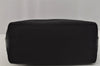 Authentic GUCCI Vintage Shoulder Hand Bag Purse Nylon Leather Black 1734J