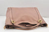 Authentic GUCCI Vintage Miss GG 2Way Shoulder Tote Bag Leather 323675 Pink 1734K