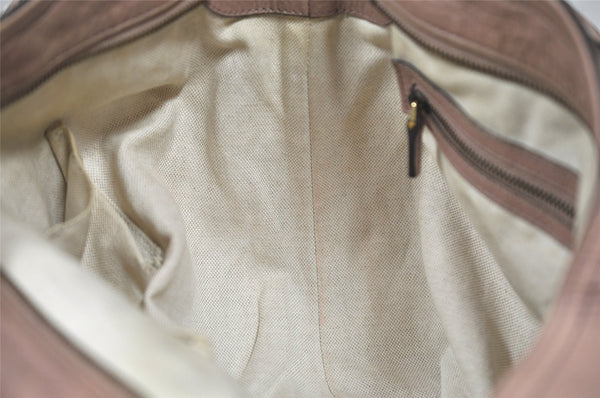 Authentic GUCCI Vintage Miss GG 2Way Shoulder Tote Bag Leather 323675 Pink 1734K