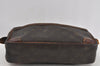 Authentic Louis Vuitton Monogram Compiegne 28 Clutch Hand Bag M51845 Junk 1735J