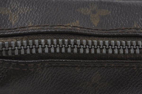 Authentic Louis Vuitton Monogram Compiegne 28 Clutch Hand Bag M51845 Junk 1735J