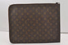 Authentic Louis Vuitton Monogram Poche Documents Document Case Old Model 1736J