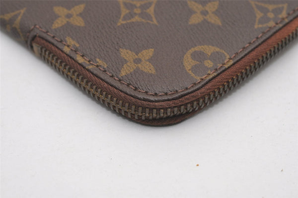 Authentic Louis Vuitton Monogram Poche Documents Document Case Old Model 1736J