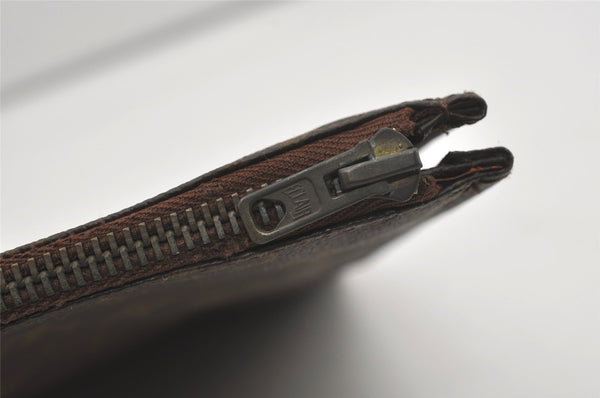 Authentic Louis Vuitton Monogram Poche Documents Document Case Old Model 1736J