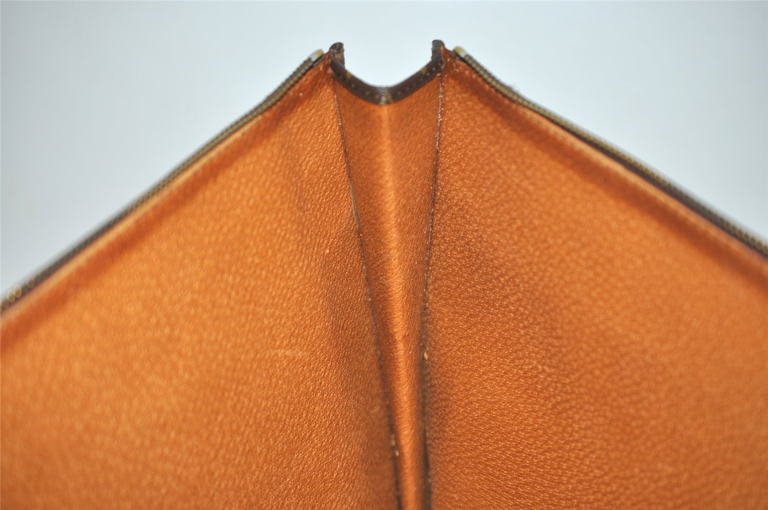 Authentic Louis Vuitton Monogram Poche Documents Document Case Old Model 1736J