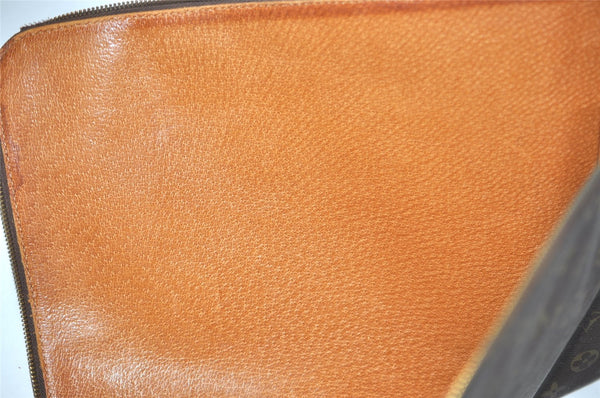 Authentic Louis Vuitton Monogram Poche Documents Document Case Old Model 1736J