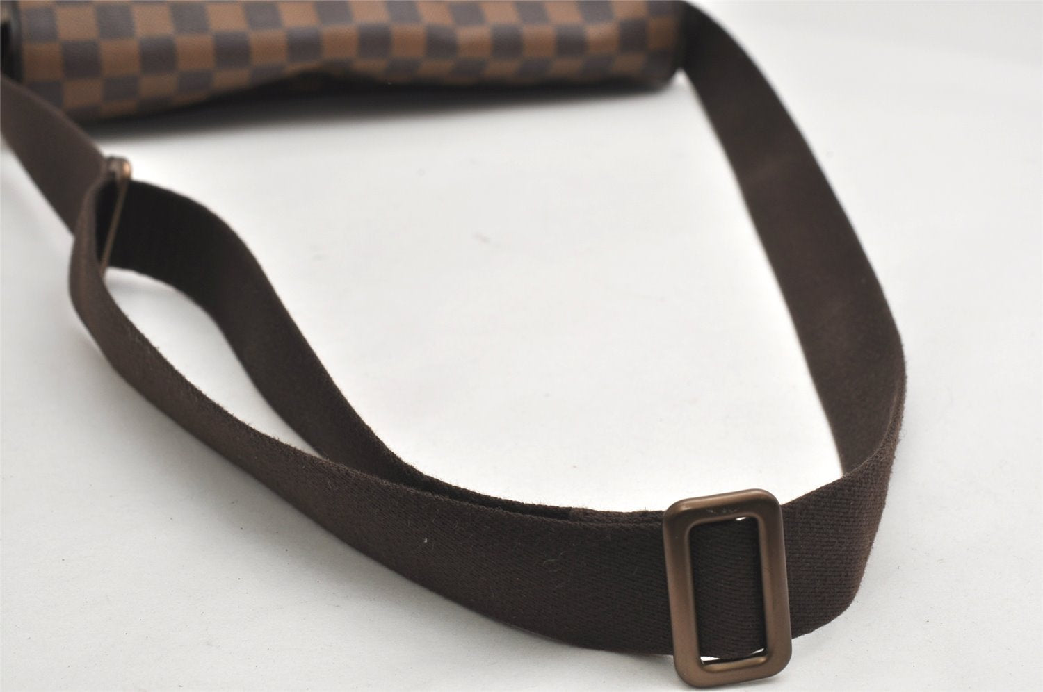 Authentic Louis Vuitton Damier Brooklyn MM Shoulder Cross Bag N51211 LV 1736K