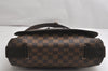 Authentic Louis Vuitton Damier Brooklyn MM Shoulder Cross Bag N51211 LV 1736K