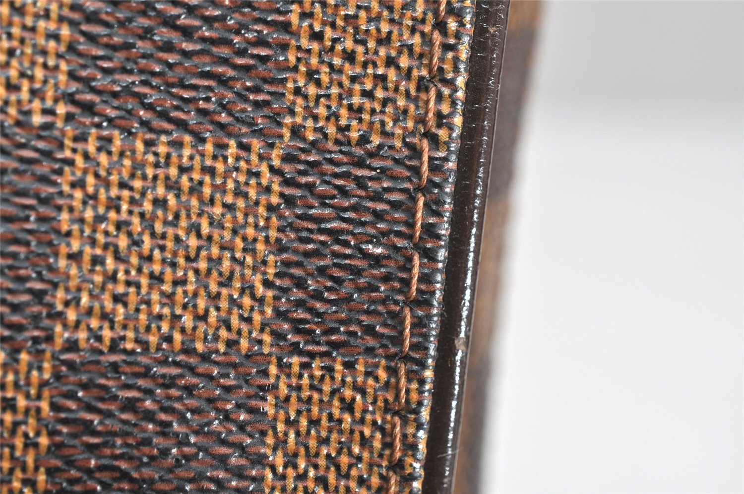 Authentic Louis Vuitton Damier Brooklyn MM Shoulder Cross Bag N51211 LV 1736K