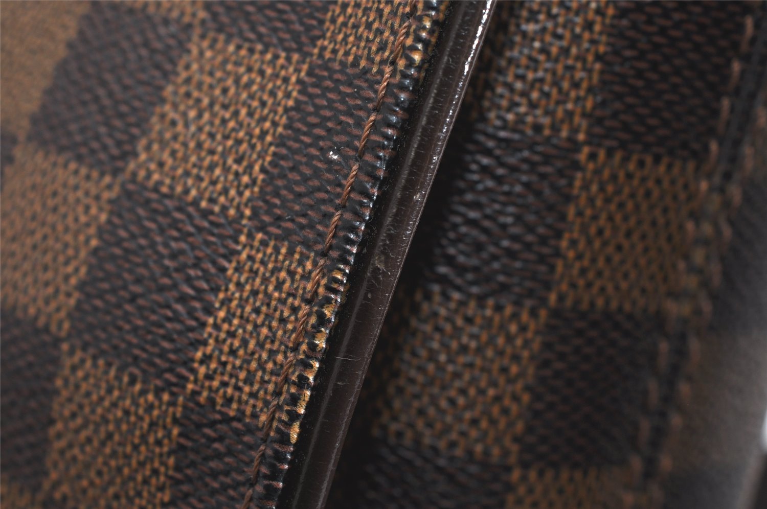 Authentic Louis Vuitton Damier Brooklyn MM Shoulder Cross Bag N51211 LV 1736K