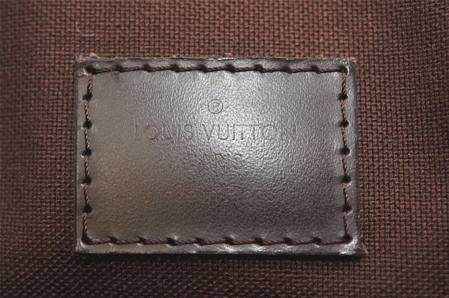 Authentic Louis Vuitton Damier Brooklyn MM Shoulder Cross Bag N51211 LV 1736K