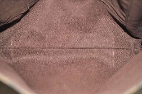 Authentic Louis Vuitton Damier Brooklyn MM Shoulder Cross Bag N51211 LV 1736K