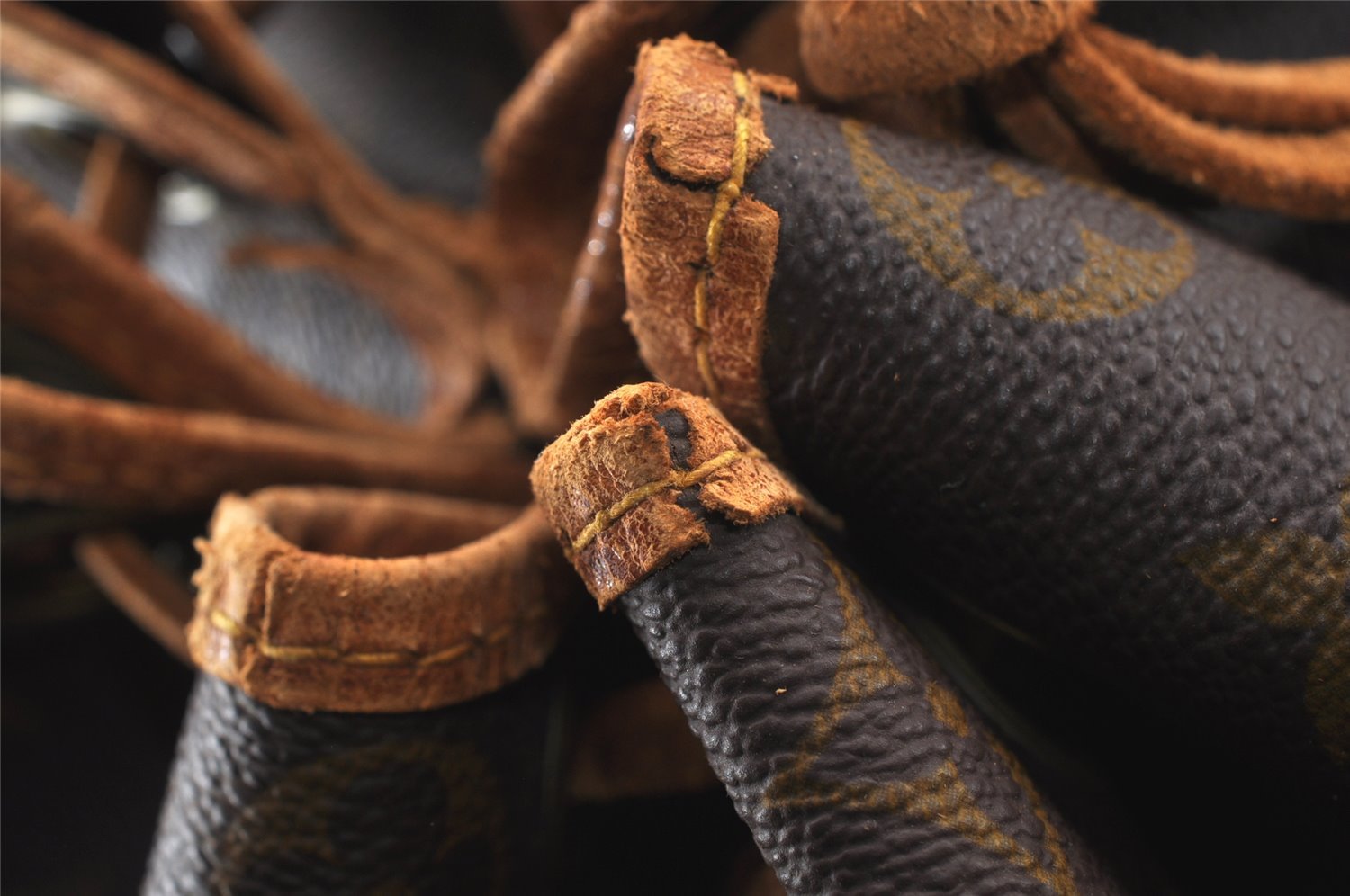 Authentic Louis Vuitton Monogram Petit Noe Drawstring Bag Old Model LV 1737J