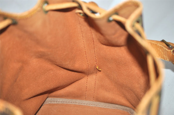 Authentic Louis Vuitton Monogram Petit Noe Drawstring Bag Old Model LV 1737J