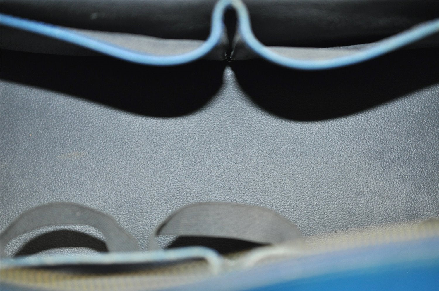 Authentic Louis Vuitton Epi Riviera Hand Bag Blue M48185 LV 1738I