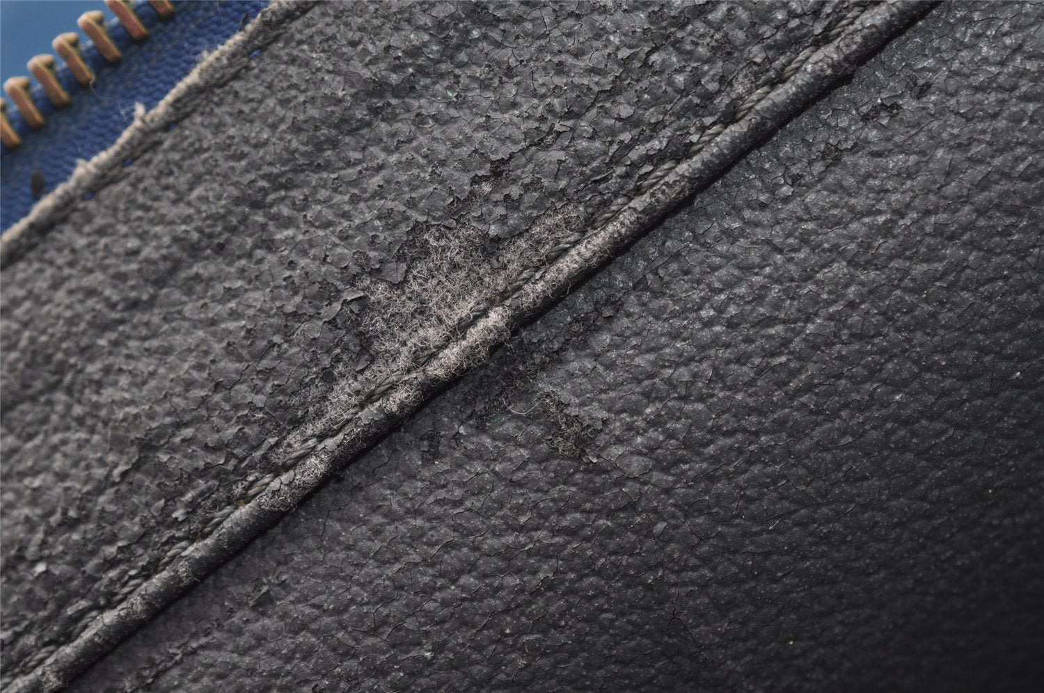 Authentic Louis Vuitton Epi Riviera Hand Bag Blue M48185 LV 1738I