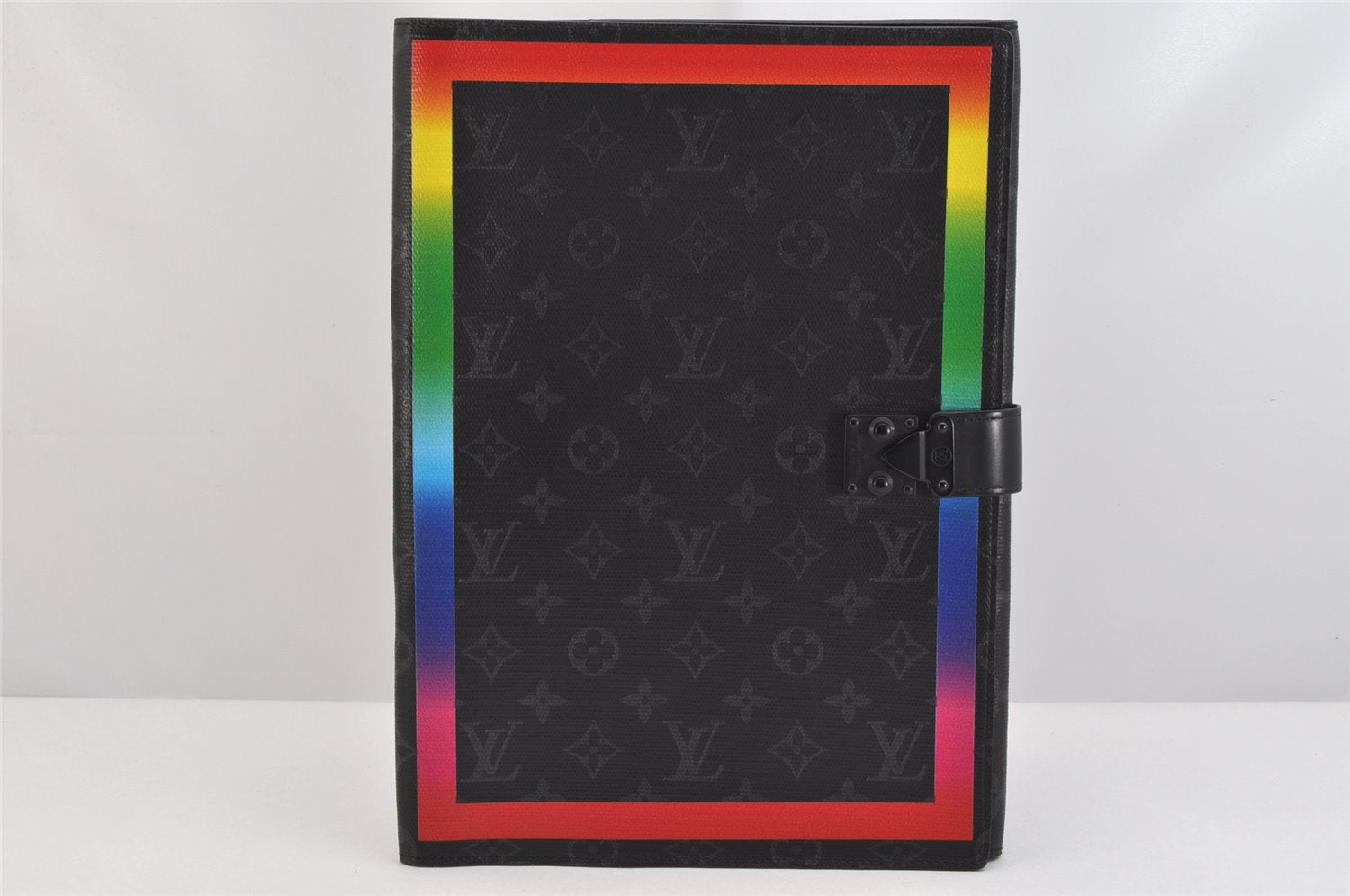 Louis Vuitton Monogram Eclipse Porte Documents Frank GM Documents Case LV 1738K